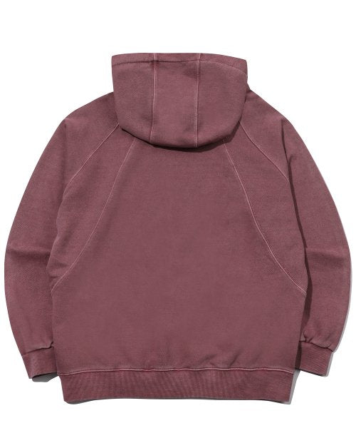 CP PIGMENT SNAP HOODIE - 2 COLORS PINK
