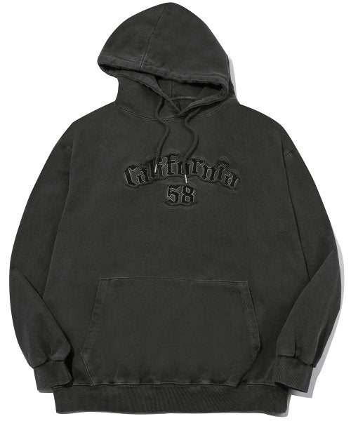 CALIFORNIA PIGMENT HOODIE BLACK