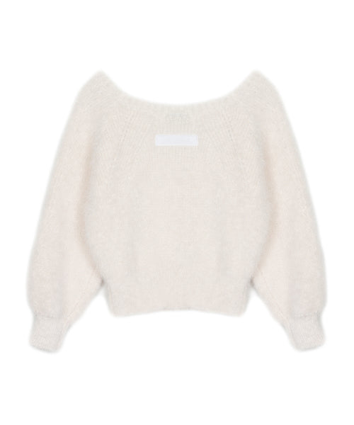 ANGORA PULLOVER KNIT #徐睿知同款! - 3 COLORS AS SHOWN