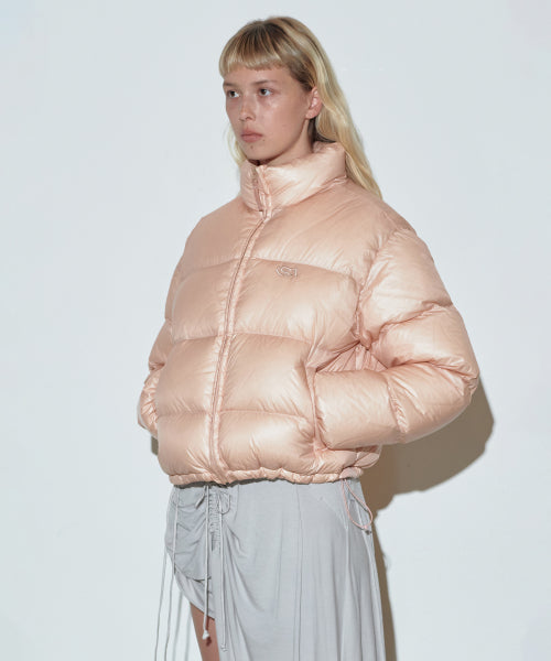 104 RDS CROPPED PUFFER DOWN BALLERINA PINK