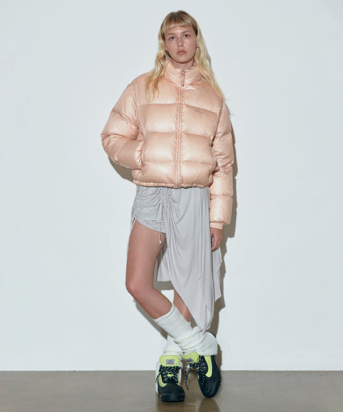 104 RDS CROPPED PUFFER DOWN BALLERINA PINK