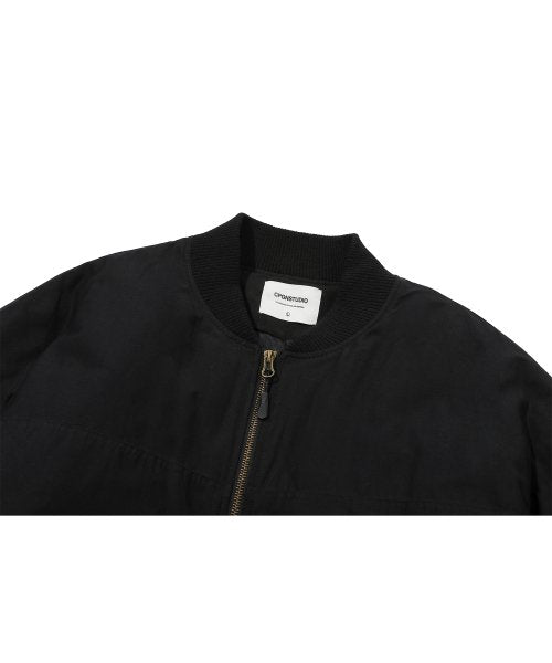 MA-1 OVER PANEL JACKET - 2 COLORS BLACK