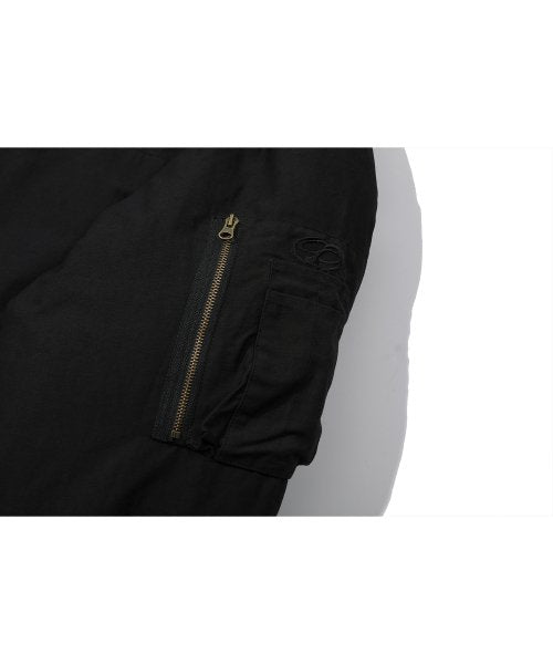 MA-1 OVER PANEL JACKET - 2 COLORS BLACK
