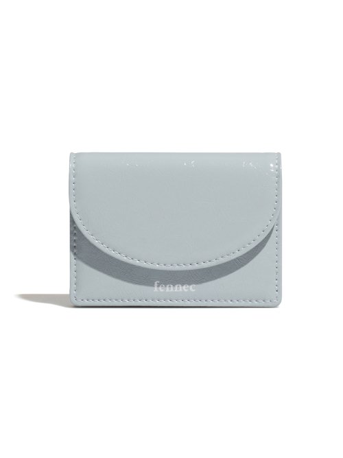 CRINKLE HALFMOON ACCORDION POCKET - 10 COLORS GREY