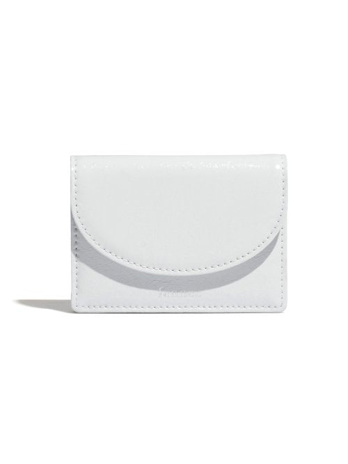 CRINKLE HALFMOON ACCORDION POCKET - 10 COLORS LIGHT GREY