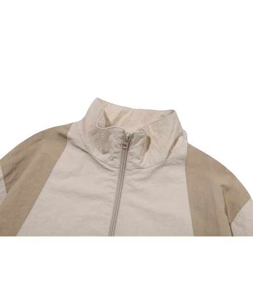 OVER TRACK JACKET - 2 COLORS CREAM