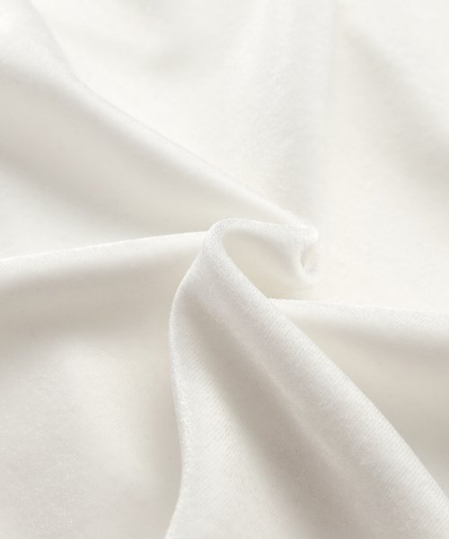 VELVET TRACK LONG SKIRT - 2 COLORS WHITE
