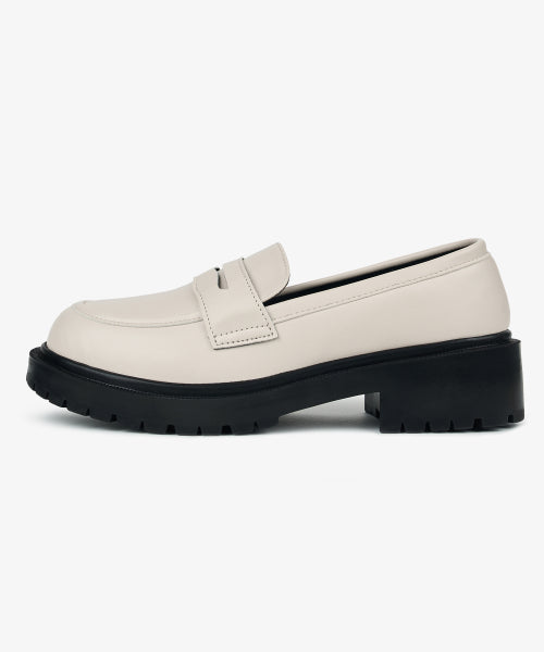 ROUND TOE CHUNKY IVORY