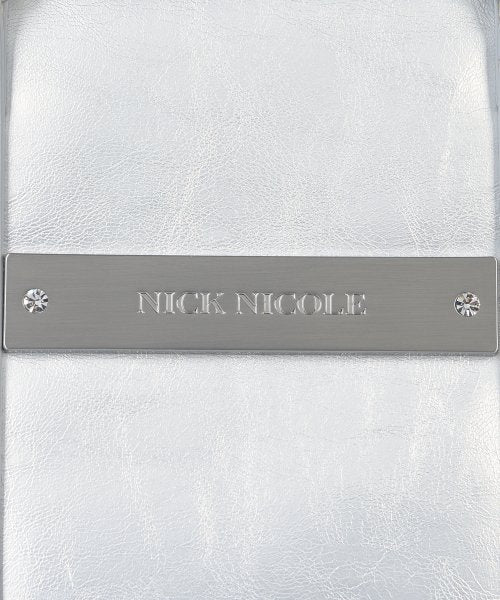 CRYSTAL LEATHER BOSTON BAG #徐睿知同款! - 5 COLORS SILVER