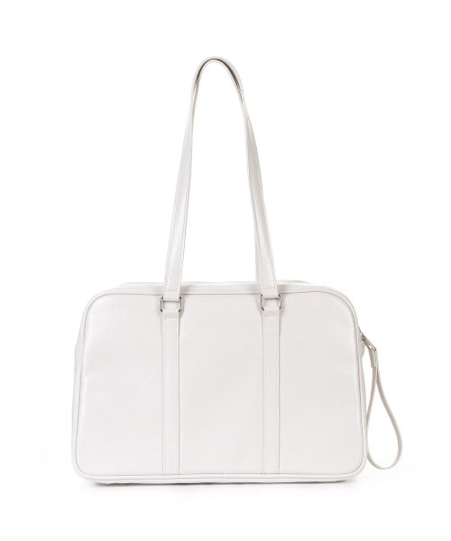 CRYSTAL LEATHER BOSTON BAG #徐睿知同款! - 5 COLORS CREAM