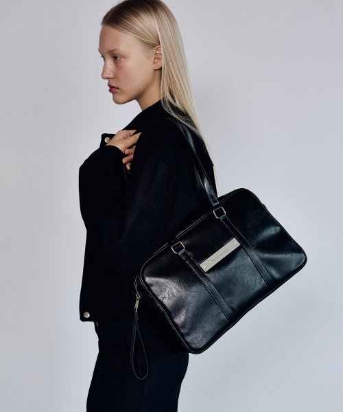 CRYSTAL LEATHER BOSTON BAG #徐睿知同款! - 5 COLORS AS SHOWN