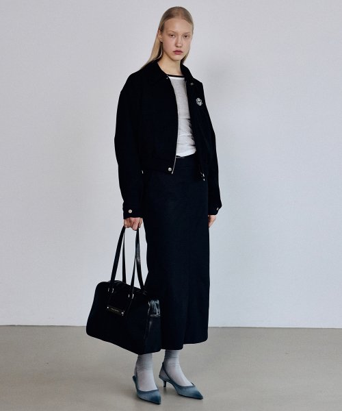 CRYSTAL LEATHER BOSTON BAG #徐睿知同款! - 5 COLORS AS SHOWN