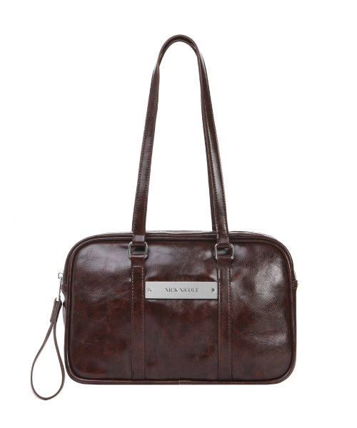 CRYSTAL LEATHER BOSTON BAG #徐睿知同款! - 5 COLORS AS SHOWN