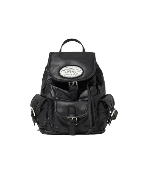 Nostalgia chubby Backpack Black