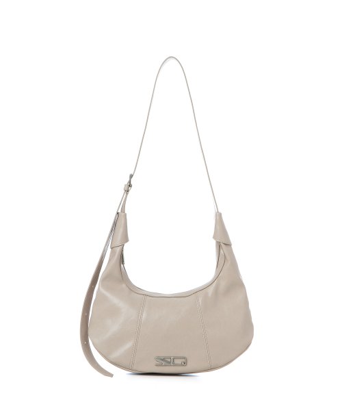 CLAM SHOULDER BAG - 4 COLORS IVORY
