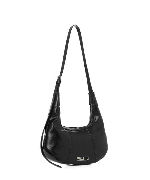 CLAM SHOULDER BAG - 4 COLORS IVORY
