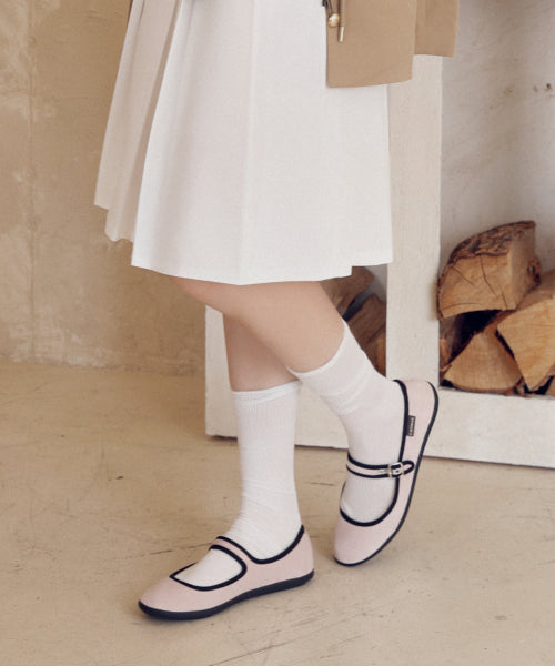 MARY JANE FLAT PINK