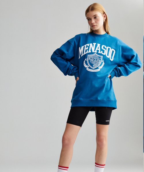 UNISEX CLASSIC EMBLEM SWEATSHIRT - 5 COLORS BLUE