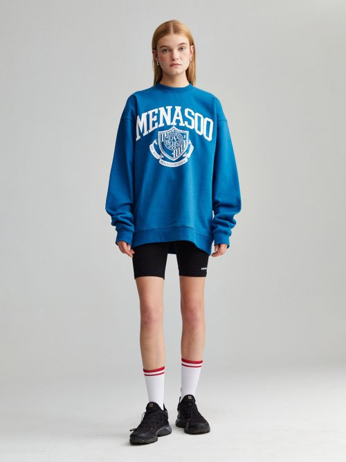 UNISEX CLASSIC EMBLEM SWEATSHIRT - 5 COLORS BLUE