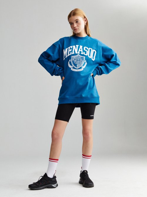 UNISEX CLASSIC EMBLEM SWEATSHIRT - 5 COLORS BLUE
