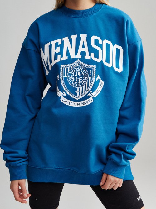 UNISEX CLASSIC EMBLEM SWEATSHIRT - 5 COLORS BLUE