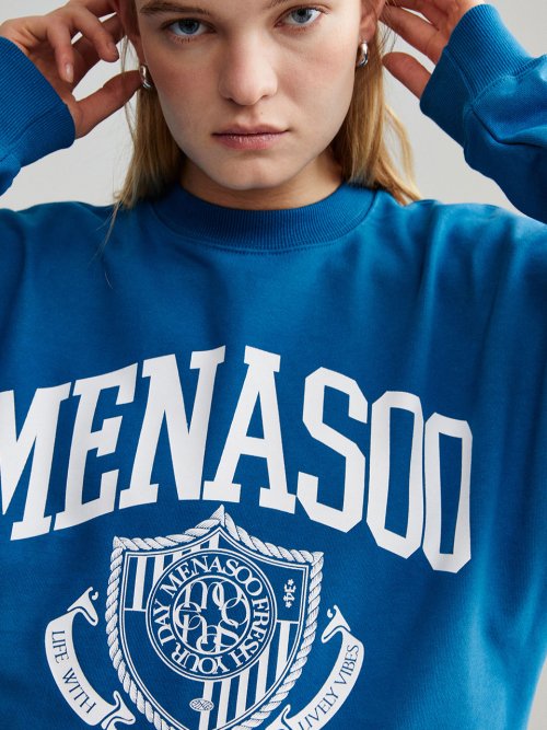 UNISEX CLASSIC EMBLEM SWEATSHIRT - 5 COLORS BLUE