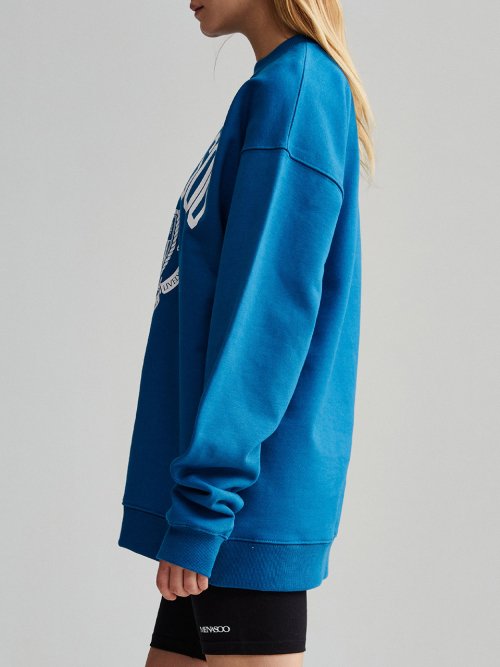 UNISEX CLASSIC EMBLEM SWEATSHIRT - 5 COLORS BLUE