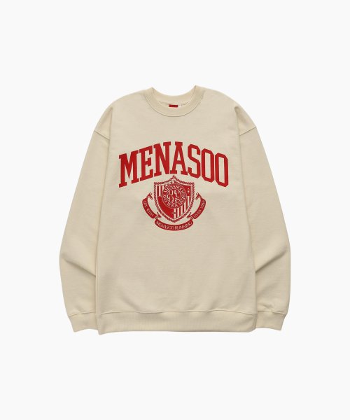 UNISEX CLASSIC EMBLEM SWEATSHIRT - 5 COLORS IVORY