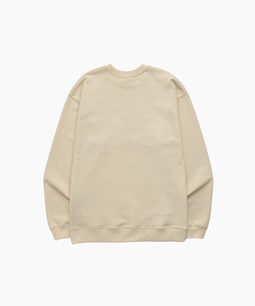 UNISEX CLASSIC EMBLEM SWEATSHIRT - 5 COLORS IVORY