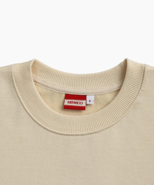 UNISEX CLASSIC EMBLEM SWEATSHIRT - 5 COLORS IVORY