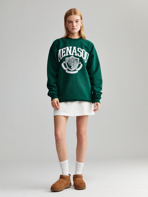 UNISEX CLASSIC EMBLEM SWEATSHIRT - 5 COLORS GREEN