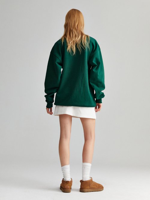 UNISEX CLASSIC EMBLEM SWEATSHIRT - 5 COLORS GREEN