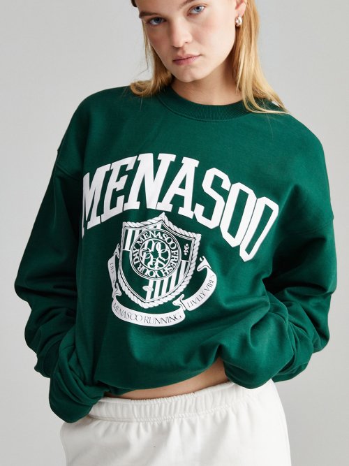 UNISEX CLASSIC EMBLEM SWEATSHIRT - 5 COLORS GREEN