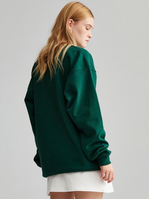 UNISEX CLASSIC EMBLEM SWEATSHIRT - 5 COLORS GREEN