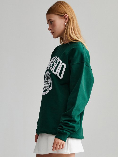 UNISEX CLASSIC EMBLEM SWEATSHIRT - 5 COLORS GREEN