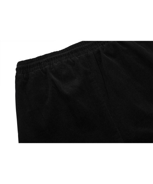 CORDUROY WIDE OVER CARGO PANTS - 2 COLORS BLACK