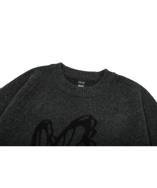 BRUSHED SWEATER - 2 COLORS BLACK