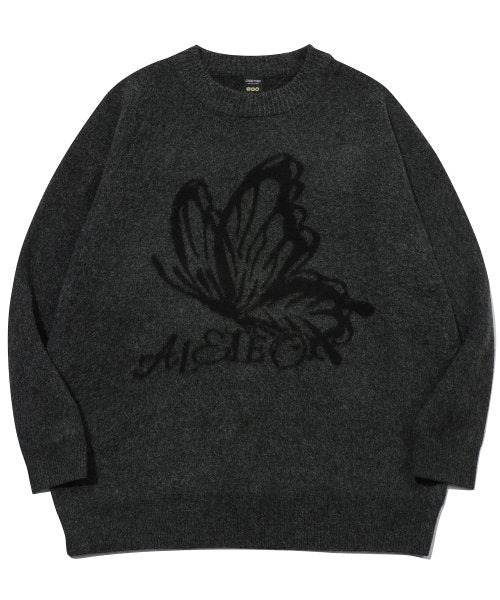 BRUSHED SWEATER - 2 COLORS BLACK