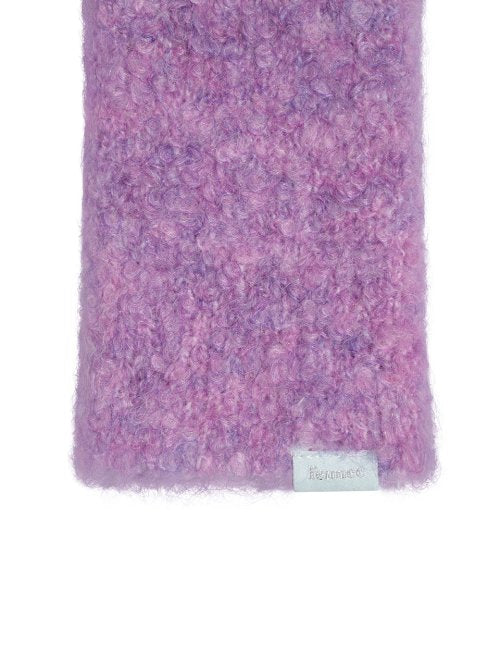 BOUCLE HAND WARMER FUCHSIA - 4 COLORS PURPLE