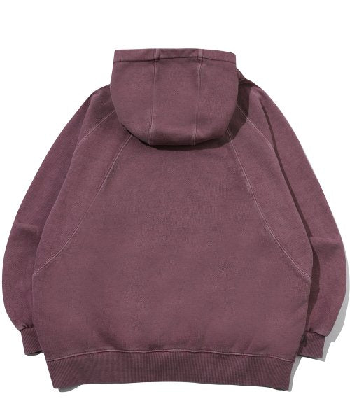 PIGMENT SNAP HOODIE - 2 COLORS PINK