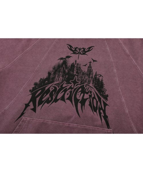 PIGMENT SNAP HOODIE - 2 COLORS PINK