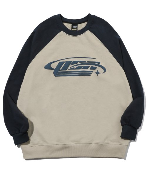 LOGO RAGLAN SWEATSHIRT - 2 COLORS NAVY