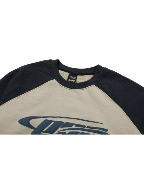 LOGO RAGLAN SWEATSHIRT - 2 COLORS NAVY