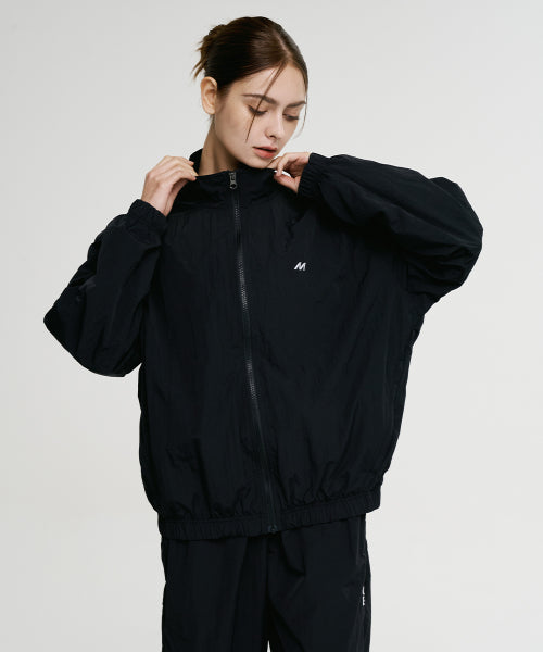 AUTHENTIC WINDBREAKER JACKET - 2 COLORS BLACK