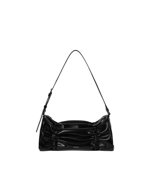 PLEATS BAG · - 4 COLORS BLACK