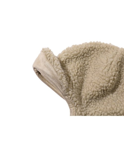 LOGO TROOPER FLEECE EARFLAP - 3 COLORS BEIGE