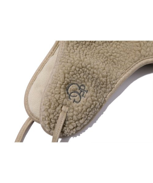LOGO TROOPER FLEECE EARFLAP - 3 COLORS BEIGE