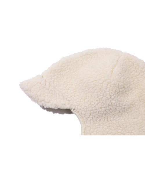 LOGO TROOPER FLEECE EARFLAP - 3 COLORS CREAM