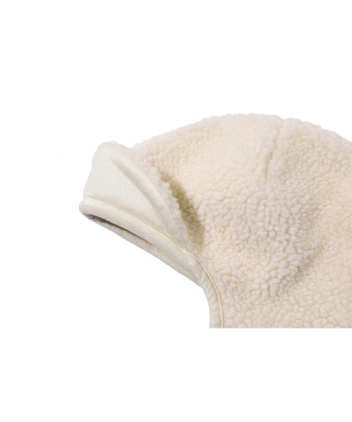 LOGO TROOPER FLEECE EARFLAP - 3 COLORS CREAM