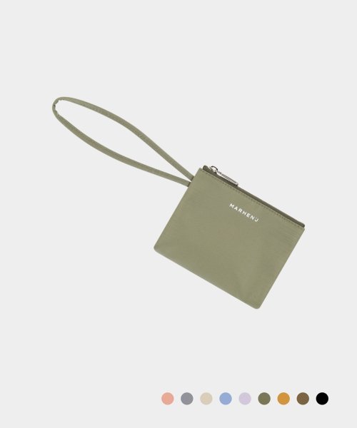 LUMI NYLON MINI POCKET - 9 COLORS GREY
